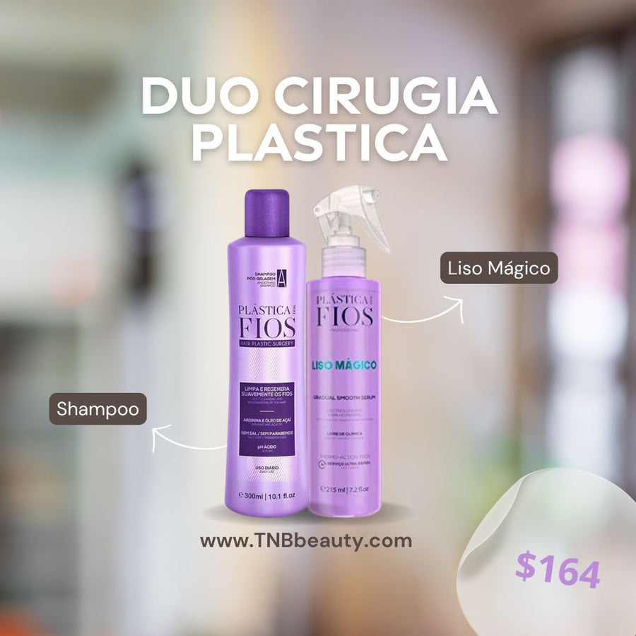 Duo Shampoo + Liso Mágico Cirugía Plástica Dos Fios&nbsp;