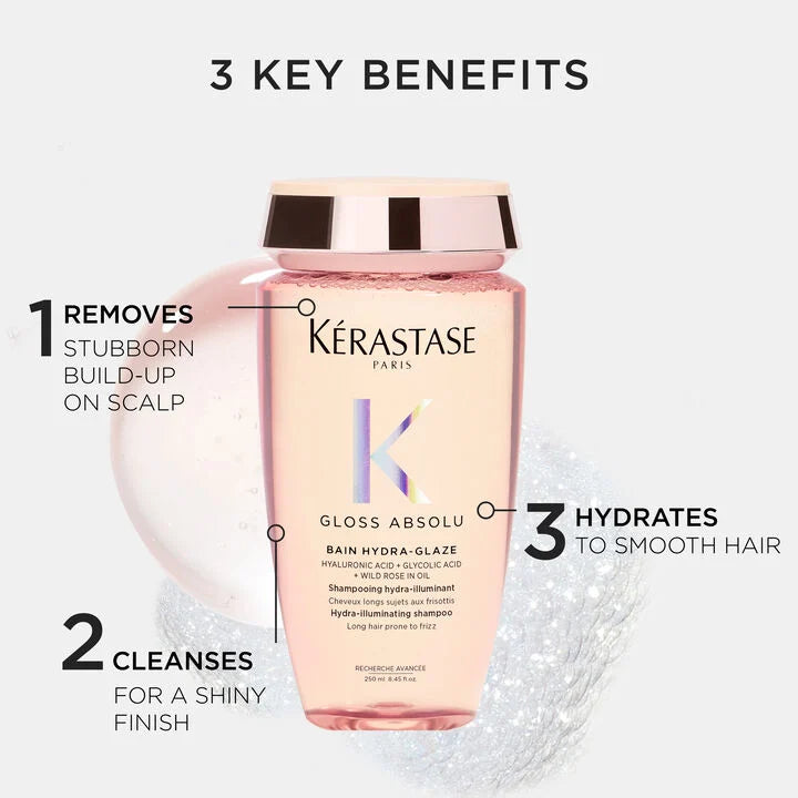 Gloss Absolu Bain Hydra-Glaze Anti-Frizz Shampoo 250ml