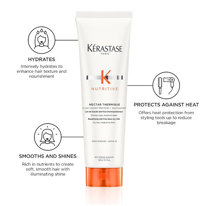 NUTRITIVE Nectar Thermique Heat Protectant 150ML 5.1OZ