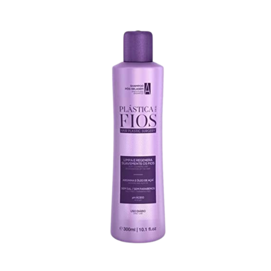 Anti-Residue Shampoo de Plástica Dos Fios