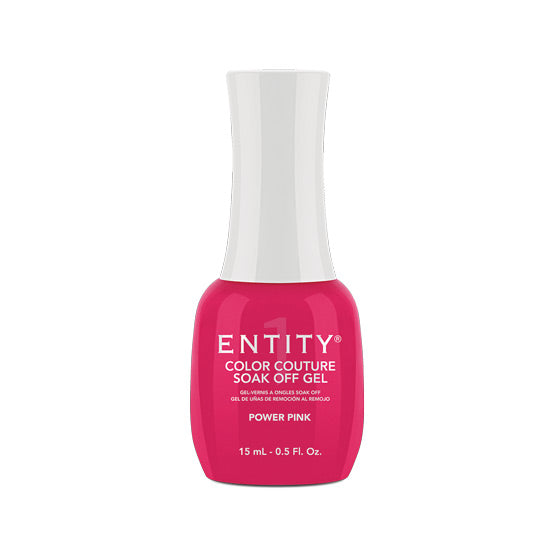 Entity- Power Pink- Gel, Lacquer, Dip & Buff