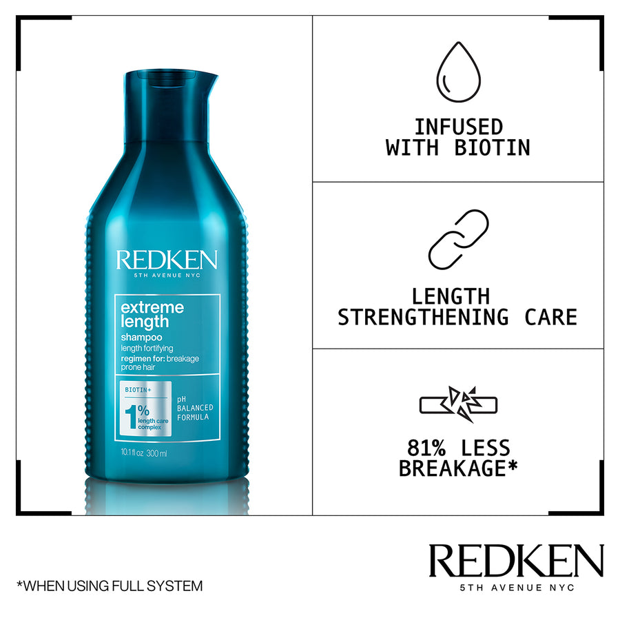 Extreme Length Shampoo with Biotin 10.1 oz